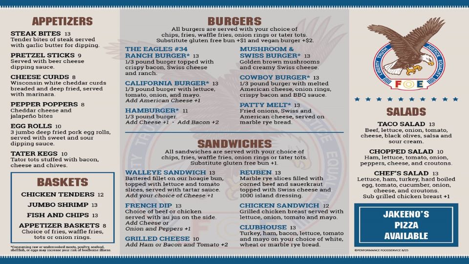 regulaar-menu